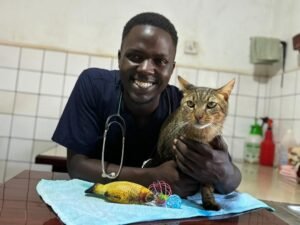 Dr. L. Mecry Mobile veterinarian in Kampala Uganda