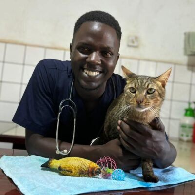 Dr. L. Mecry Mobile veterinarian in Kampala Uganda