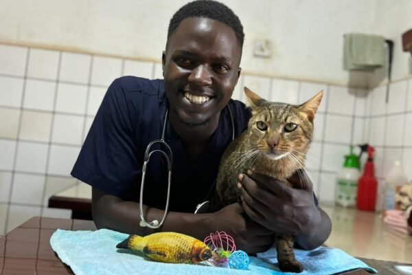 Dr. L. Mecry Mobile veterinarian in Kampala Uganda