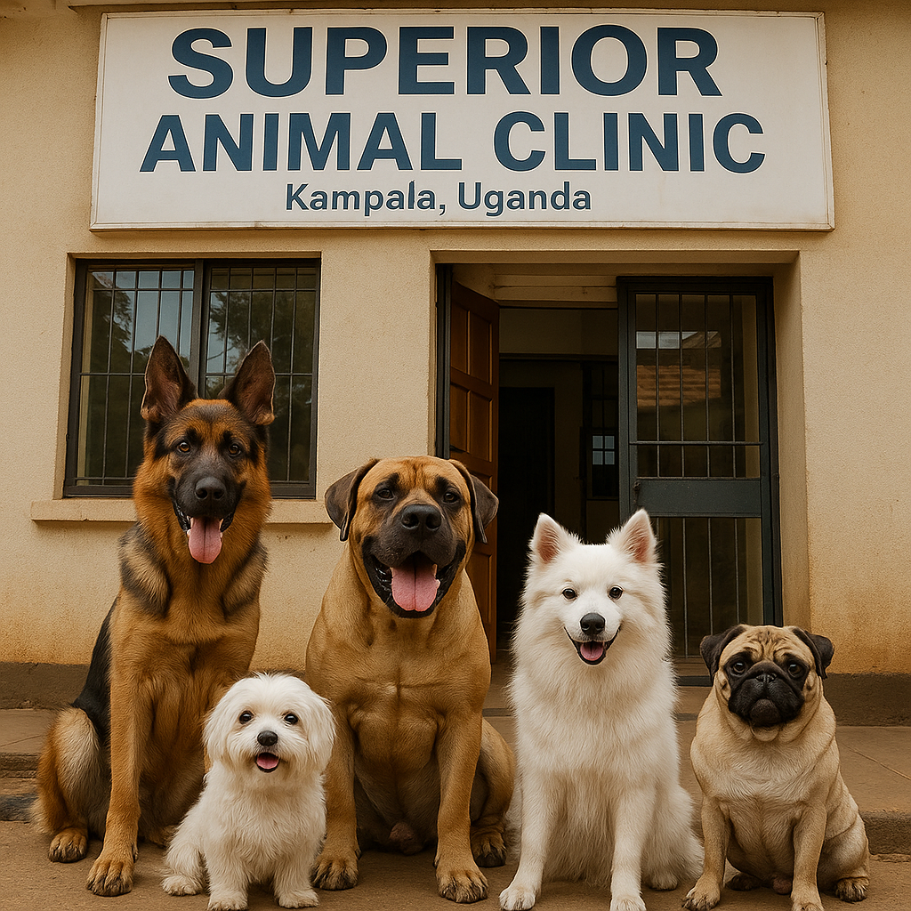 German shepherd Maltese pug dog breeds at Superior Animal Clinic