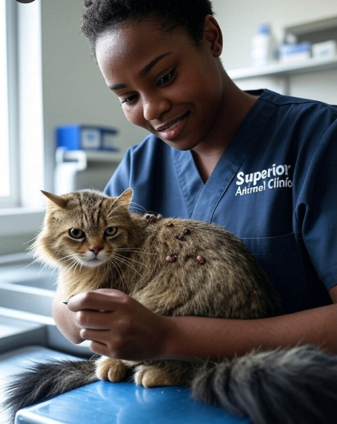 Best Cat Flea and Tick Treatment in Kampala at Superior Animal Clinic