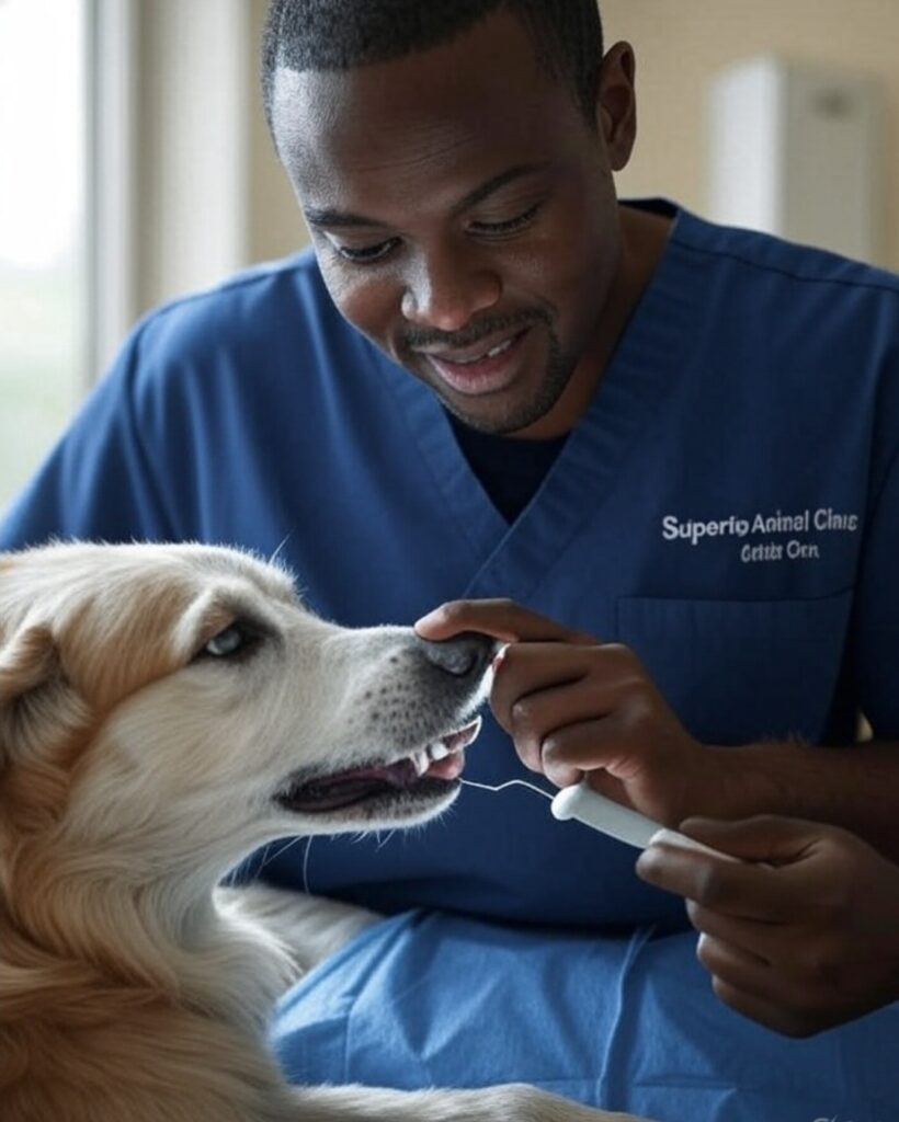 Veterinary dental service for dogs in Kampala, Uganda at Superior Animal Clinic