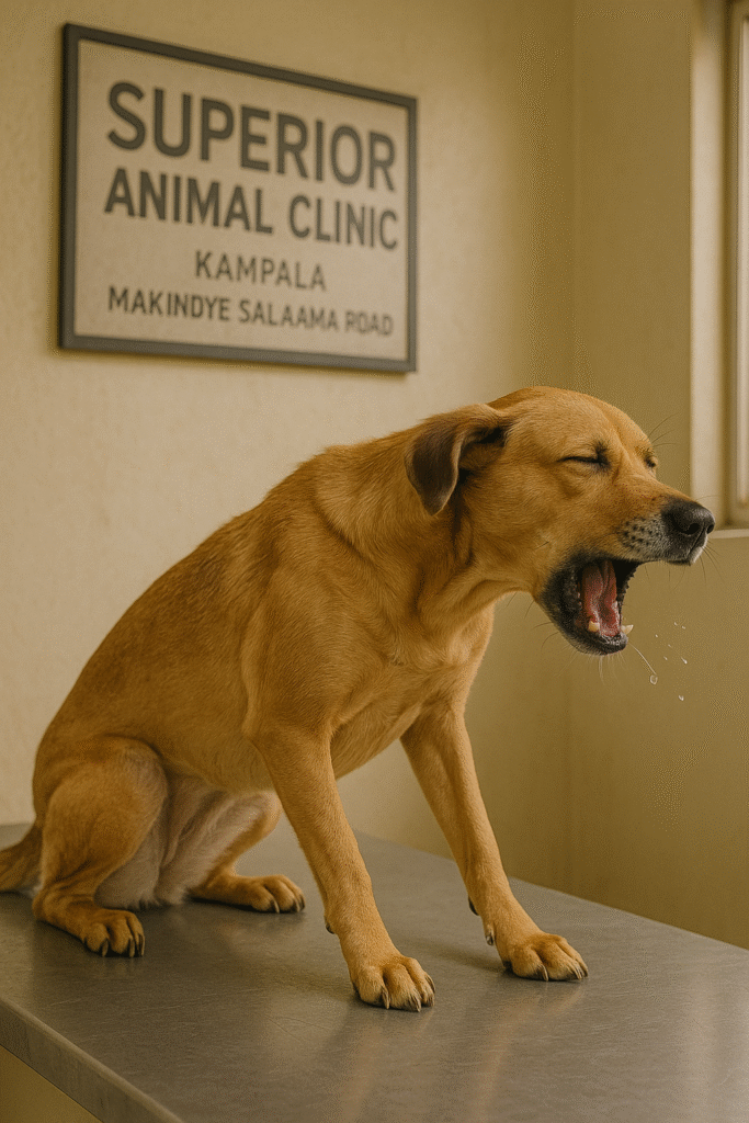 Affordable dog cough treatment in Kampala Uganda at Superior Animal Clinic