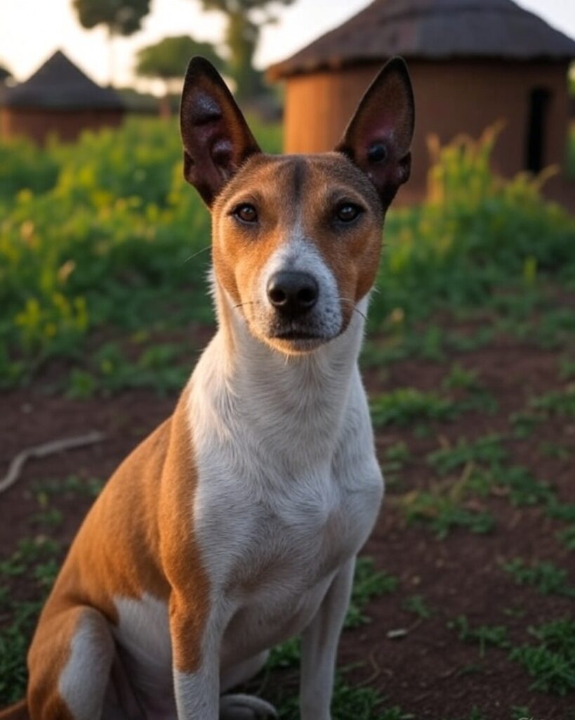 Aural hematoma treatment success – happy dog at Superior Animal Clinic Uganda