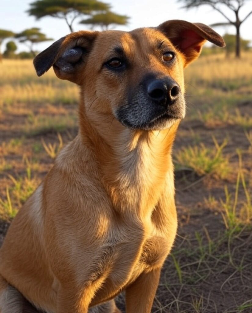 Dog ear balloon swelling treated at Superior Animal Clinic Makindye