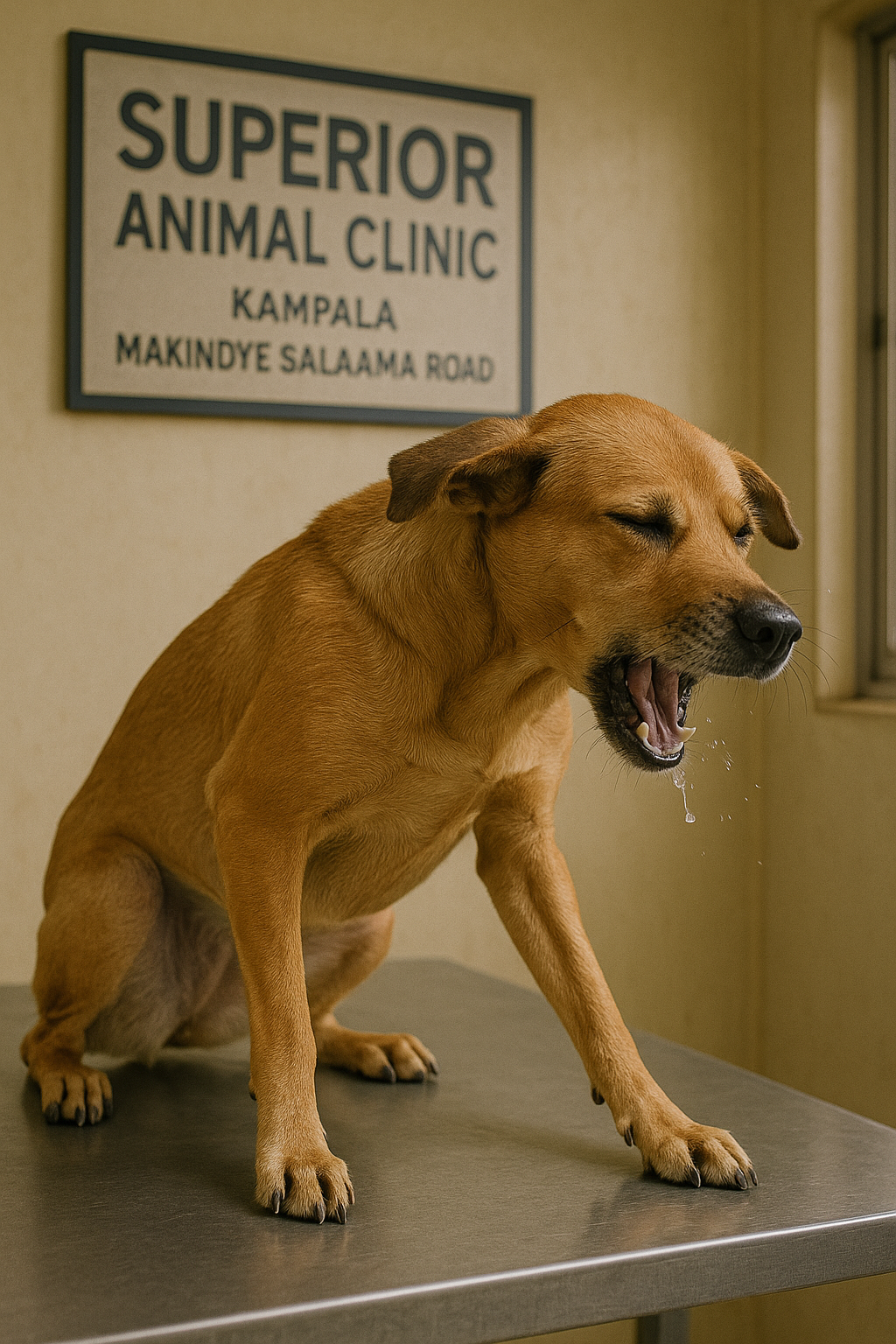dog coughing treatment in Kampala, Superior Animal Clinic Makindye