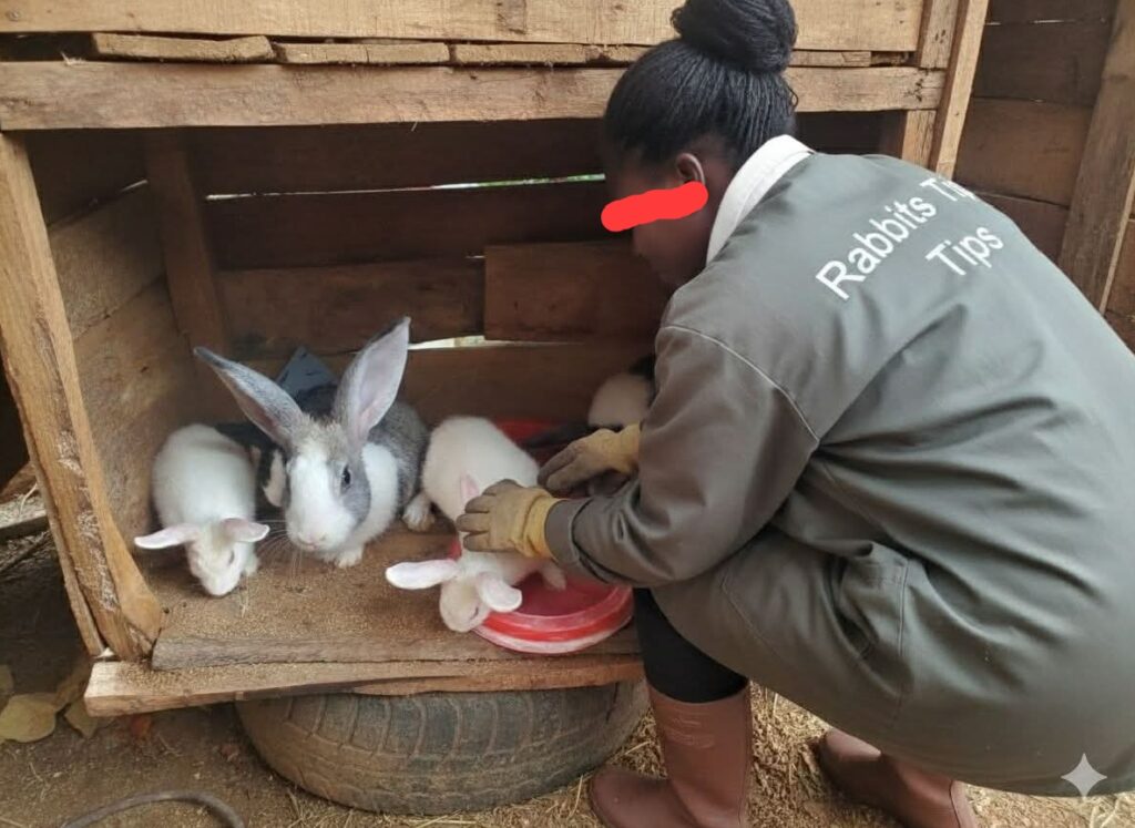 Rabbit pre-surgery preparation at Superior Animal Clinic Makindye Kampala
