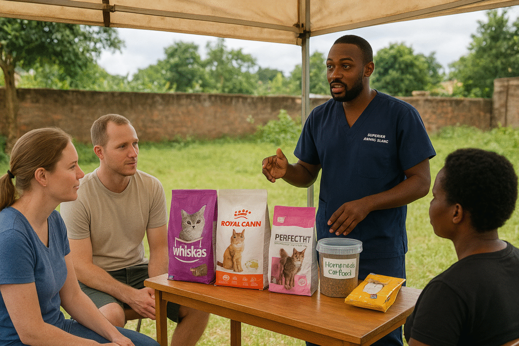 Top cat food for kittens, adults, and senior cats in Kampala Uganda