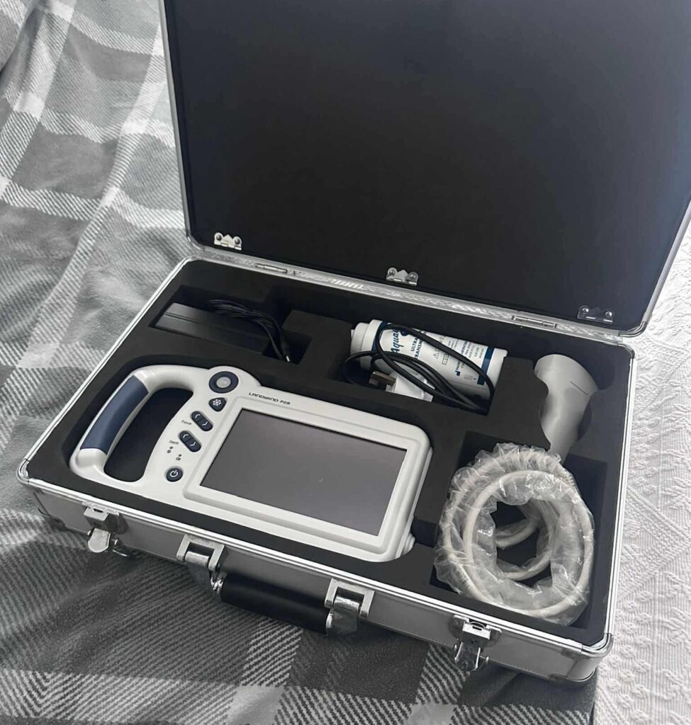 Modern veterinary ultrasound equipment in Kampala Uganda